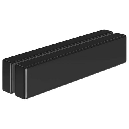 

Realth Magnets Bar with Epoxy Coating Rare Earth Neodymium 1.97” x 0.39” x 0.12” 2 Pack Black Rectangular Magnets for Refrigerator Crafts Warehouse Science Project (MB501002B)