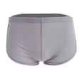 thumbnail image 2 of Prettyia Hombres Solid Shorts Side Split Ropa Interior Calzoncillos Ropa de Dormir gris Prettyia Ropa interior de los boxeadores de los hombres, 2 of 8