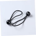 thumbnail image 4 of 50 Pcs Tent for Camping Black Tarp Plastic Tarp Camping Tent Tie Tent Bungee Canopy Cords Tie Down Elastic Cord Bungee Ball Cord Set Tie Down Ball Bungee Elastic Rope Tarpaulin Set, 4 of 5