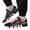 Black, variant on Oyedens Fashion Sneakers for Women Men Casual Low Top Canvas Shoes Girls Slip On Flats Play Sneakers