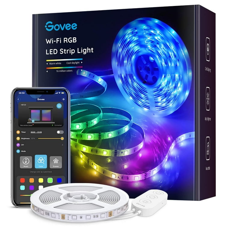 Govee's 50-foot Wi-Fi RGB LED Light Strip falls to new low at $18 (48%  off), more