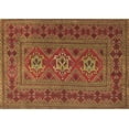 thumbnail image 1 of Ahgly Company Indoor Rectangle Persian Brown Traditional Area Rugs, 2' x 5', 1 of 4