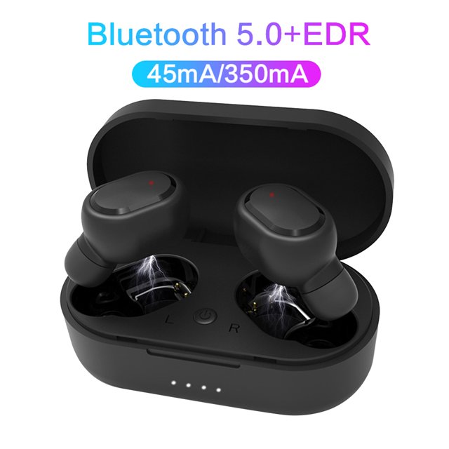 Twowood auricular M1In-Oree Bluetooth-compatible con Bluetooth 5.0 Auriculares de auriculares inalámbricos estéreo con caja de carga