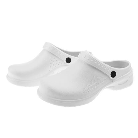 

Unisex Safety Clog Durable Anti Slip Resistant Kitchen Chef Shoes Footwear
