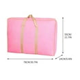 thumbnail image 3 of Fiudx Bolsa de Equipaje Extragrande, Resistente Al Agua, Asa Robusta, Ideal para Dormitorios y Mudanzas, Almacenamiento Multifuncional, Fácil de Transportar, Tela No Tejida, 60 X 45 X 30 Cm., 3 of 3