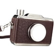 thumbnail image 3 of koolsoo Mini Poche en Acier Inoxydable pour Voyage Randonnée Barbecue Marron, 3 of 9