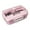 Pink, variant on MOQIN Bento Box Adult Lunch Box, Bento Lunch Containers for Adults, Modern Minimalist Design Bento Box with Utensil Set, Leak-Proof Lunchbox Bento Box