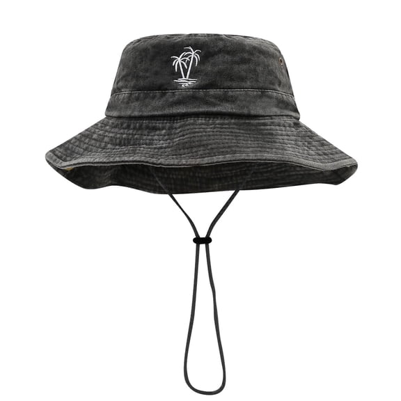Sun Bucket Hat for Men Women Fishing Beach Safari Trendy Cotton Cowboy Cap for Golf Hiking Hunting Outdoor Boonie