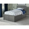 thumbnail image 2 of Leo & Lacey Madison Twin XL Platform Bed  & Storage Drawers in Grey, 2 of 8