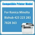 thumbnail image 2 of TN414 Toner Cartridge A202030 Compatible for Konica Minolta Bizhub 363 423 Printer TN-414 Black High Capacity 25000 Pages 1-Pack, 2 of 7
