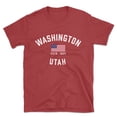 thumbnail image 1 of Washington Utah Patriot Men's Cotton T-Shirt, 1 of 1