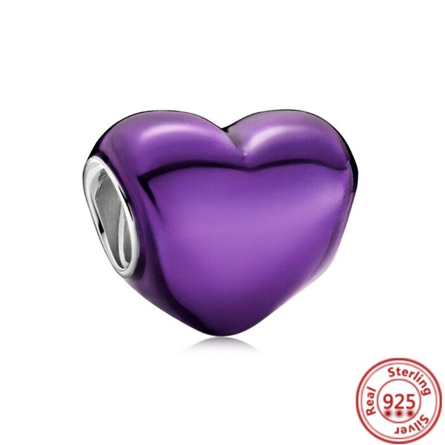 Cuentas de plata esterlina 925 para mujer, abalorios de la serie Angel Mom Family Love Heart, compatibles con pulseras Pandora originales, regalo de joyería artesanal, novedad