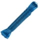 thumbnail image 1 of Cuerda para colgar ropa con recubrimiento de plástico, 1/8 pulgada x 66 pies (3mmx20m) cuerdas de núcleo de acero para colgar ropa al aire libre [Azul], 1 of 1