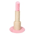 thumbnail image 3 of GROWTH TANK Cat Scratching Post Kitten Scratching Posts 22.5" Tall Pet Cat Tree Kitten Sisal Pink, 3 of 9