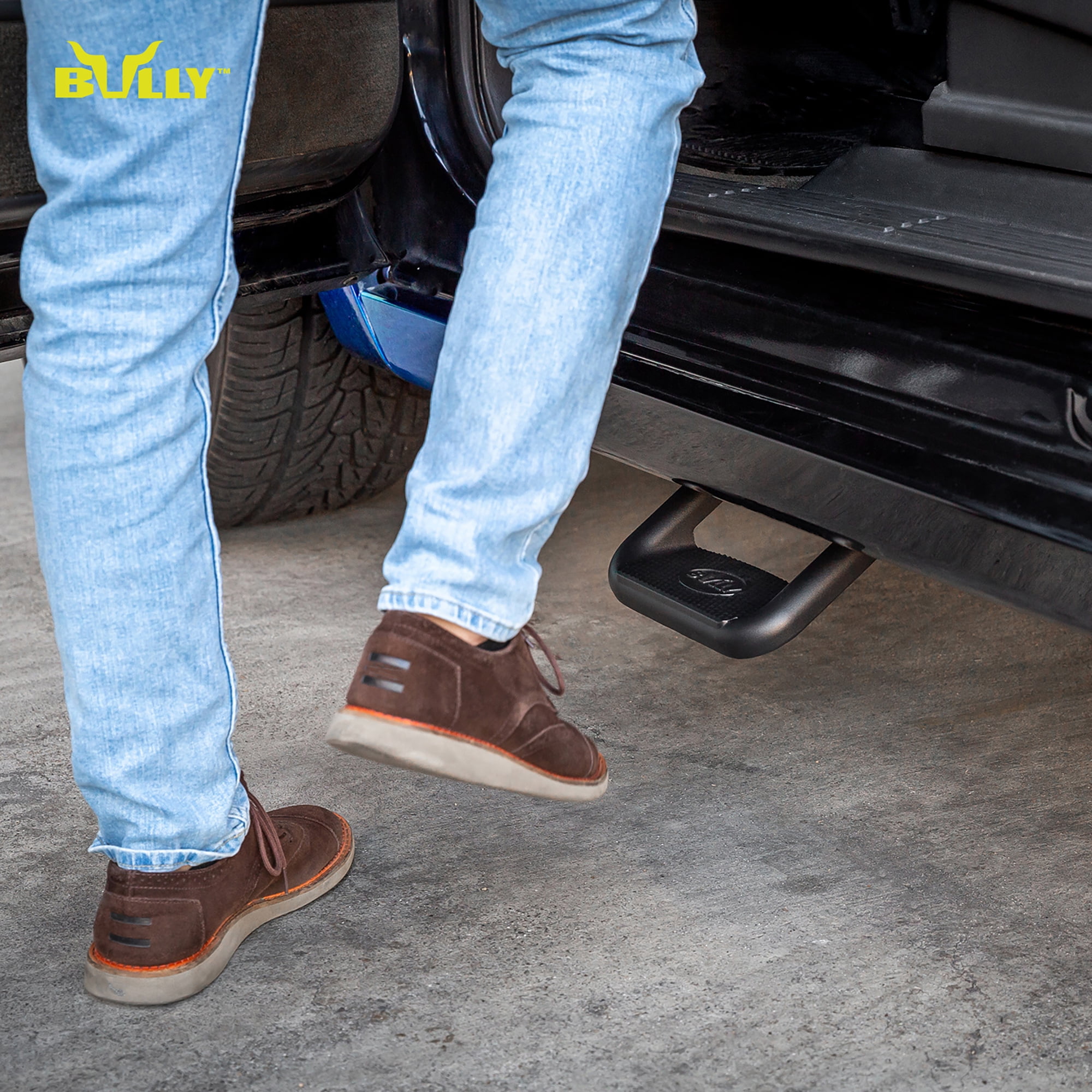 Bully Truck Side Step, Aluminum, Pair, Application fitment