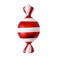 thumbnail image 2 of Christmas Tree Candy Cane Ornaments Peppermint Lollipop Ornaments Candy Xmas Tree Hanging Decor Polymer Clay Lollipop Pendants Fake Candy Canes Craft for Holiday Wreath Party, 6inch, 2 of 9