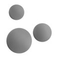 thumbnail image 2 of QualitChoice Convenient Myofascial Balls Kit Developing Strength And Mobility During Exercises Massage Balls Making 4 Cm Grey, 2 of 6