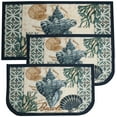 thumbnail image 4 of Kashi Home Kitchen Rug, Area Rug, Mat, Beautiful Print Non-Skid Latex Back Land Of Shells 18x30 Rectangle, 4 of 4
