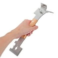 thumbnail image 5 of PAMINGONO Beekeeping Multi-Tool with Galvanized Steel Blade and Wooden Handle for Hive Maintenance, 5 of 8