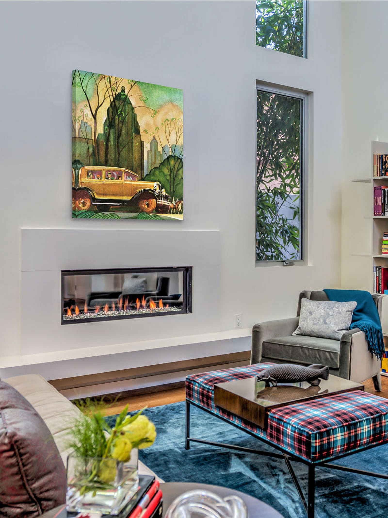 Marmont Hill "In the City" Painting Print on Canvas