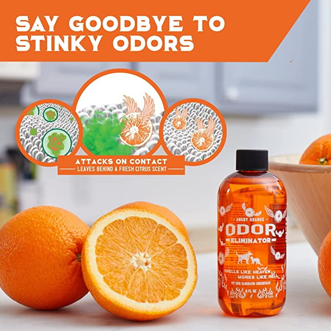 Pet Odor Eliminator Concentrate Angry Orange