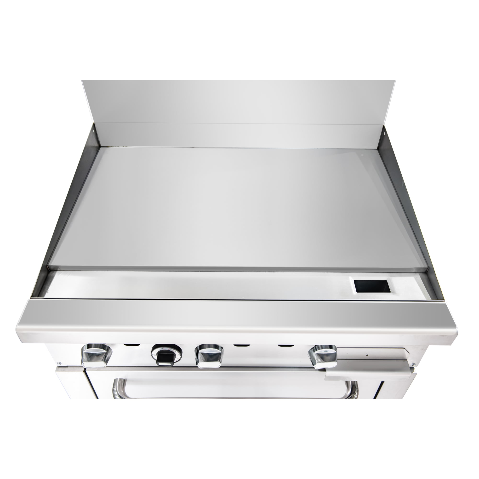 Commercial 36" Oven with 36" Griddle Top with 90000 BTU