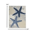 thumbnail image 4 of 4â€™ Round Blue and Gray Indoor Outdoor Area Rug, 4 of 10