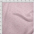 thumbnail image 4 of oneOone Cotton Jersey Light Pink Fabric Text Diy Clothing Quilting Fabric Print Fabric By Yard 58 Inch Wide, 4 of 5