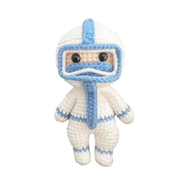 equipos de ,Craft Set Doll Crochet Principiante Diy Crochet,s de juguetes Tejido a mano Muñecos de peluche , de para principiantes Juguete de peluche BLESIY equipos de ganchillo