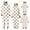 I#White, variant on TIMIFIS Family Christmas Pjs Matching Sets Toddler Kids Pajamas Boys/Girls Pajamas Christmas Holiday Onesie Sleepwear Jumpsuit Snowman Elks Santa Pajamas Outfit Home wear 9Month Pajamas