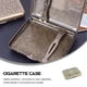 thumbnail image 2 of Caja de cigarrillo de acero inoxidable Caja de cigarrillo portátil Estilo vintage Caja de cigarrillos, 2 of 8