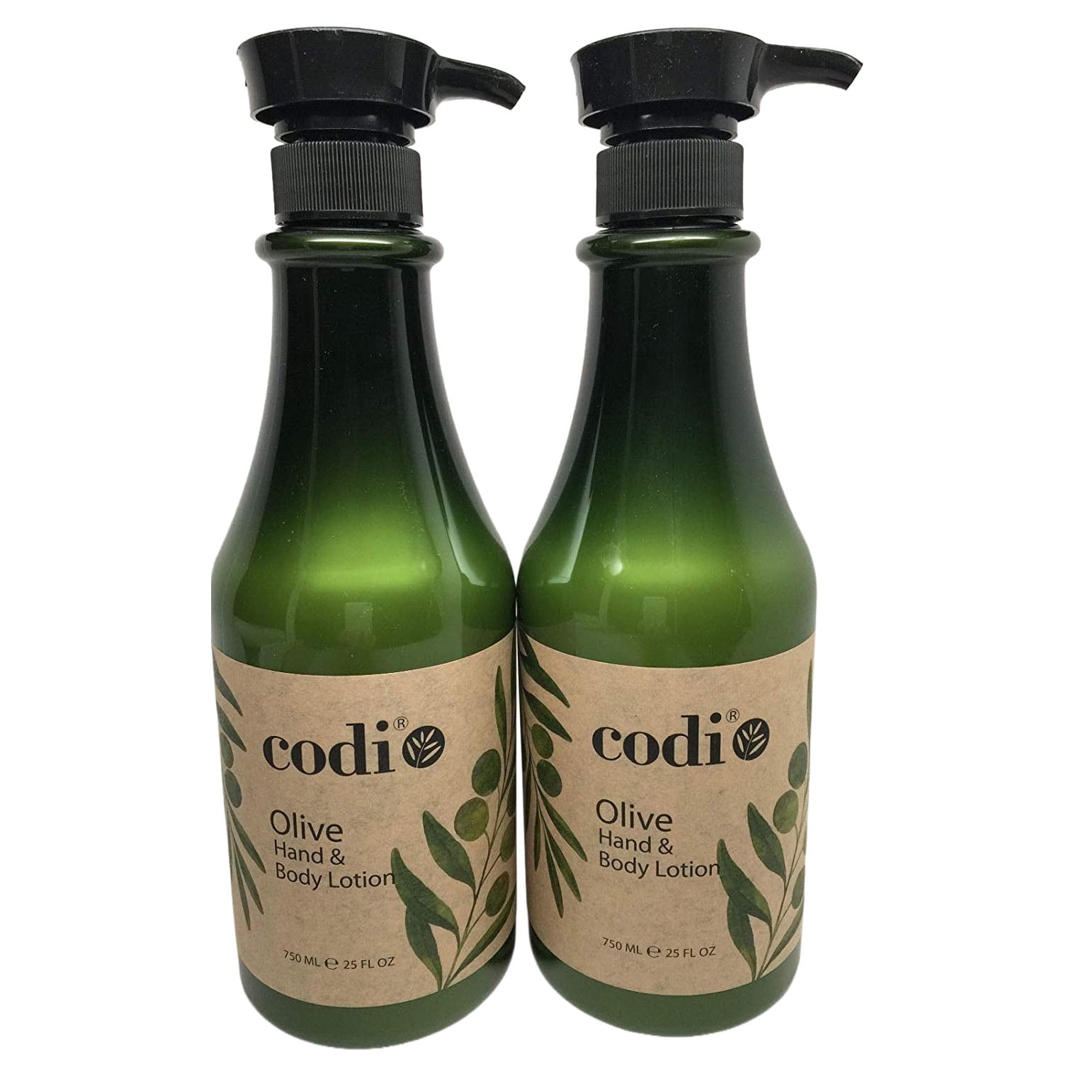 Codi Olive Oil Hand & Body Lotion 25 fl oz (Pack of 2)