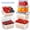 Blue, variant on 3 Pack Fruit Storage Containers for Fridge with Removable Colander – Airtight Produce Storage Containers with Lids, BPA-Free Berry Keeper for Vegetables, Lettuce & Meal Prep
