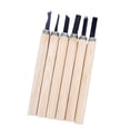 thumbnail image 4 of Handheld Carving Tools, Wood Carving Set 65 Manganese Steel 6 Shapes  for Woodworking Projects, 4 of 8