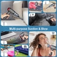 thumbnail image 6 of Powerful Suction Handheld Vacuum Cleaner Cordless, Suction and Blowing Portable Car& Pet Hair Vacuum Cleaner, Quick Charge Lightweight Handheld Vacuum with Washable HEPA Filter for Car & Home, 6 of 9