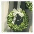 thumbnail image 2 of Napa Home & Garden 6-inch Preserved Boxwood Wreath with Ribbon, 2 of 2