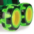 thumbnail image 4 of John Deere Monster Treads Deluxe Lightning Wheels Tractor, Monster Truck Toy Tractor, Green, 4 of 4