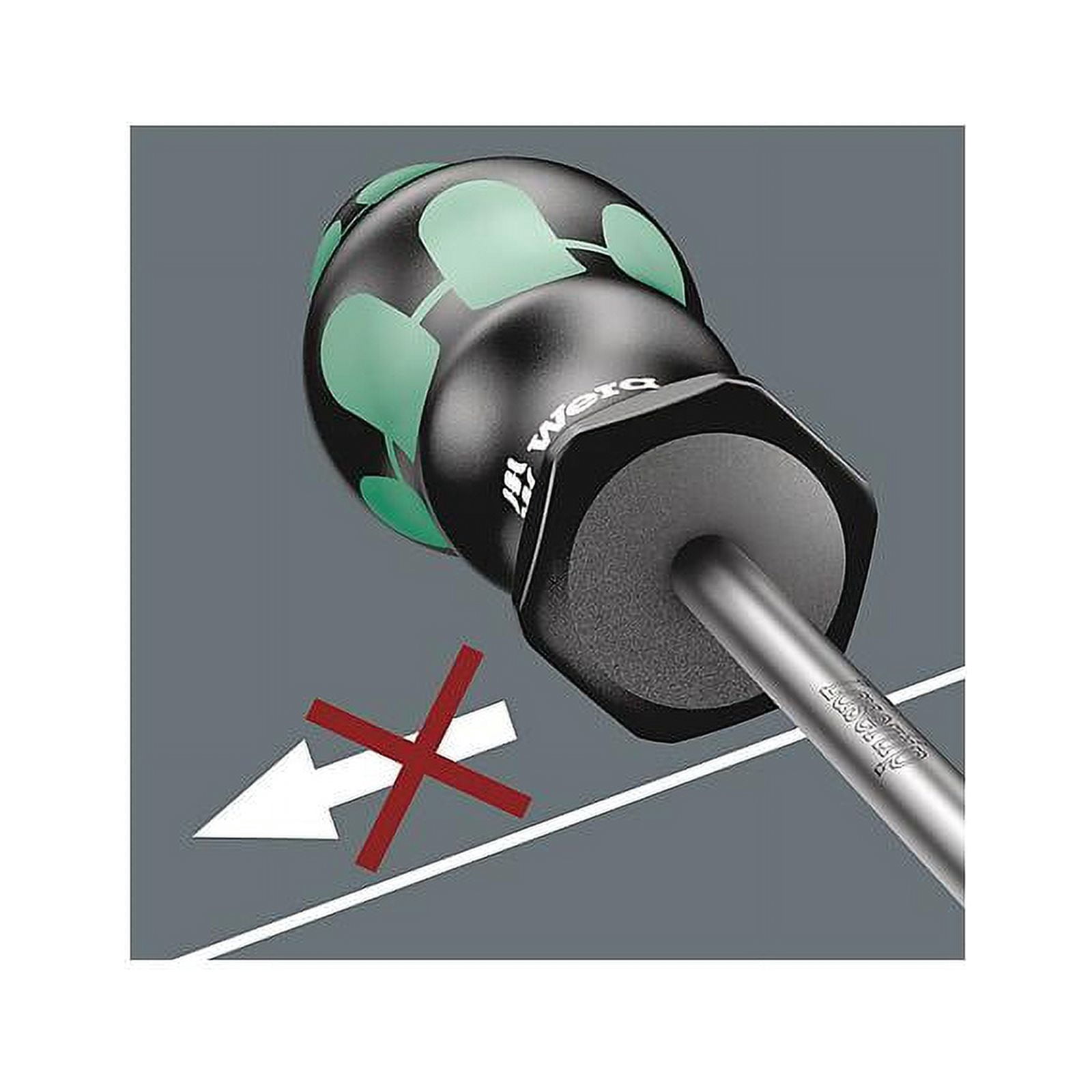 Wera 105625 Kraftform Plus 300/7 Screwdriver Set 3, PH/SL/PZ, 7 Pieces