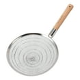 thumbnail image 2 of Casserole en Acier Inoxydable 304 Crépine en Bois pour Cuisson Haute Praticité, 2 of 8