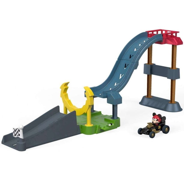 Disney Mickey And The Roadster Racers Sky High Stunt Jump Walmart Com