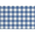thumbnail image 1 of Blue Buffalo Check Plaid Farmhouse Style Indoor Doormat Non-Slip Front Door Mats,Welcome Mat, Bathroom Rugs 16x24 In, 1 of 5
