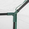 thumbnail image 2 of imerelez Mini Cloche Greenhouse w/ Elevated Bottom, Roll-up Zippered Window Waterproof UV-resistant Hot House for Indoor Outdoor Gaden, 2 of 5