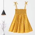 thumbnail image 1 of Vestido sin mangas con tirantes y estampado gráfico para niñas pequeñas de verano Herrnalise ¡Descuento en ropa para niños!, 1 of 8