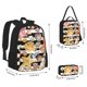thumbnail image 2 of Balery Sea Shell Mochila Escolar 3 en 1 para Niños - Mochila Resistente con Lonchera Térmica y Estuche - Mochila Escolar para Niños y Niñas, 2 of 7