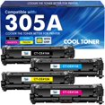 thumbnail image 1 of Kit compatible de 4 cartuchos de tóner Cool Toner 305A, 1 of 7