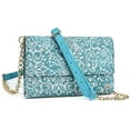 thumbnail image 2 of Mint Green Paisley Weekender Crossbody Bag For XOLO Era, Cube 5.0, A1010, Win Q1000, 8X-1020, Omega 5.0, Opus 3, Q1020, Opus HD, Play 8X-1100, | Phone Cases and Covers, 2 of 7