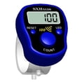 thumbnail image 1 of WDOplteas Mini Marcador Puntada Contador Dedos LCD Digital Hand Tally (Azul Oscuro), 1 of 7