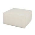 thumbnail image 2 of Christopher Knight Home 30.25" Corduroy Upholstered Sectional Ottoman, Wood Frame, Beige, 2 of 9