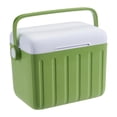 thumbnail image 3 of Nevera portátil con aislamiento térmico para conservar el frío y el calor, organizador de bebidas, contenedor de almacenamiento, hielera para fiestas Verde, 3 of 8