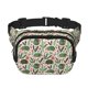 thumbnail image 1 of Fotbe Armadillo Cangurera Cuadrada con Estampado de Doble Capa, Bolsa de Cintura Ajustable Mini para Hombres y Mujeres, 1 of 9